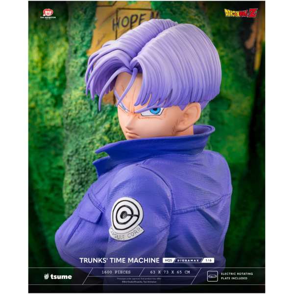 trunks time machine hqs dioramax 1 6 by tsume 1