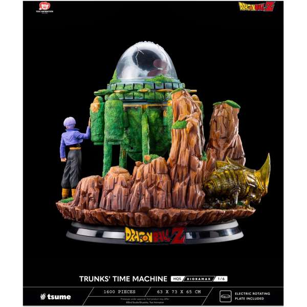 trunks time machine hqs dioramax 1 6 by tsume 4