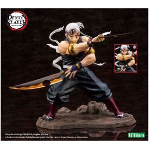 Tengen Uzui Demon Slayer Kimetsu no Yaiba Figurine PVC ARTFXJ 18 Bonus Edition 23 cm