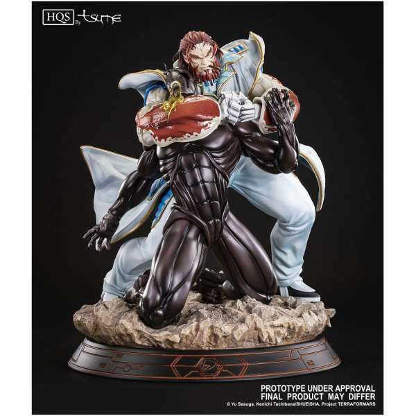 sylvester asimov terra formars hqs high quality statues by tsume rare