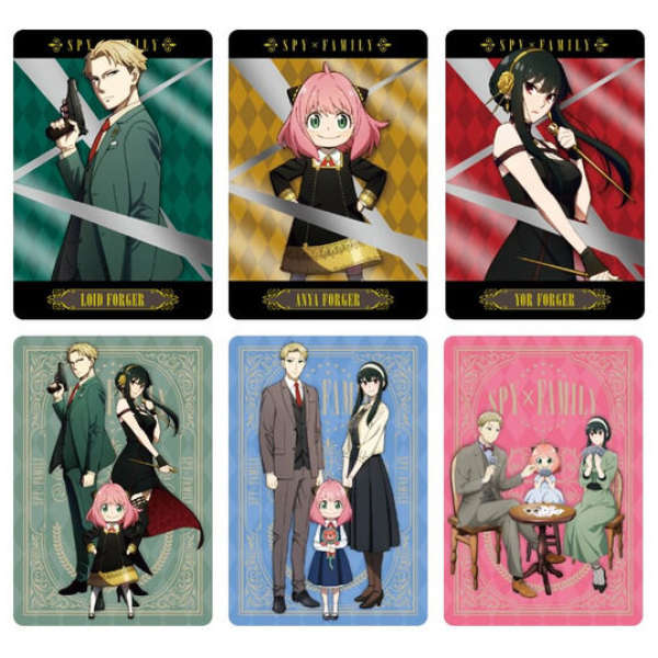 Spy x Family Carte Bandai Metal Card Collection Pack ver 3
