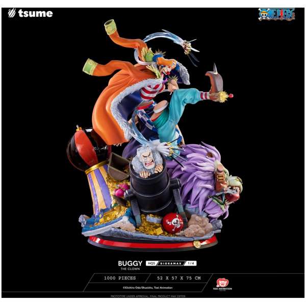 buggy the clown hqs dioramax 1 4 by tsume7